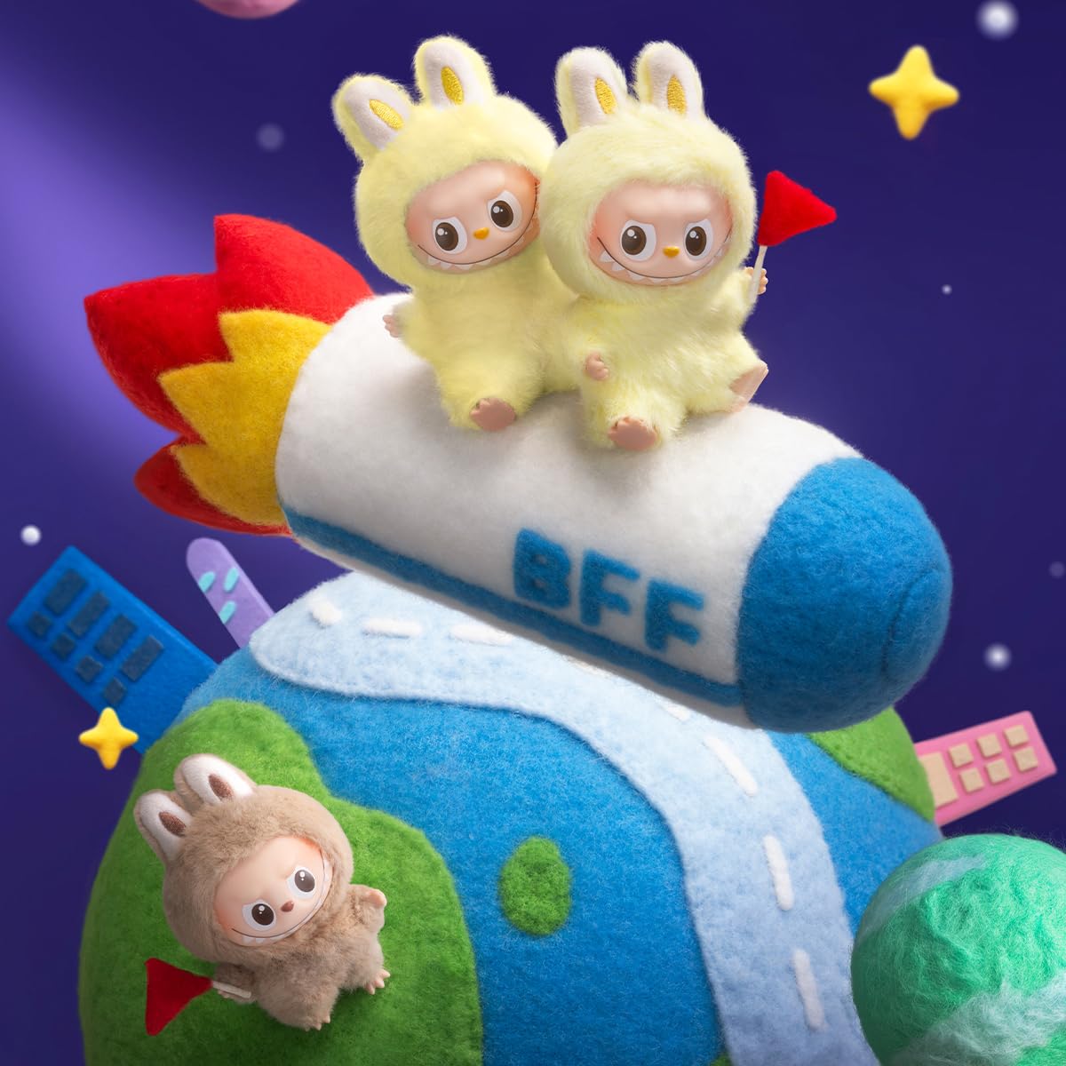 Amazon | POP MART THE MONSTER PIN FOR LOVE シリーズ ぬいぐるみ